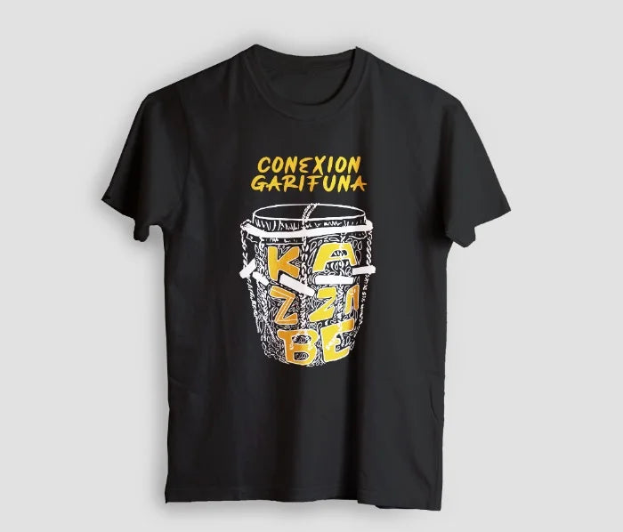 Mens "Conexion Garifuna" Kazzabe Camisa Oficial